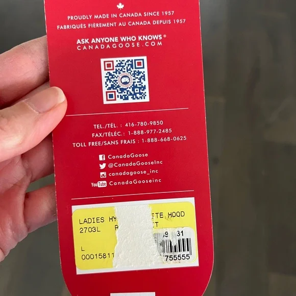 Canada Goose Blue Puffer Jacket - Picture 3 of 3